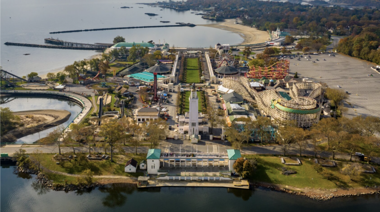 Playland Park from the air